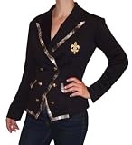 Bailey Blue Womens Blazer with Contrast Binding
