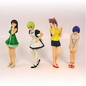 Ichigo 100% Idol Collection Trading Figures (Set of 4)