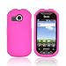 Hot Pink Rubberized Hard Plastic Case Cover For Pantech Crossover P8000