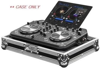 Brand New Odyssey Cases | Heavy-Duty Ball Cornered Flight Ready Case, FRWEGO for Pioneer DDJ-WEGO/DDJ-WEGO2 with Recessed Butterfly Latch and Fully Foam-Lined & Carpeted Interior (Chrome)