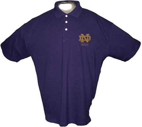 Russell Athletic Notre Dame Big & Tall Short Sleeve Pique Polo