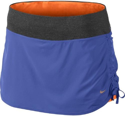 Nike Women's Rival Stretch Woven Running Skort Skirt-Purple/Gray