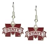 Mississippi State Bulldogs - NCAA Team Logo Dangler Earrings