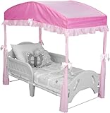 Delta Children Girls Canopy for Toddler Bed, Pink