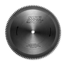 Mitre Box Saw Blade, 37368, 10Diameter, RM Grind, 60 Teeth, .185 Plate, .131 Kerf, 5 8... by Systimatic
