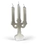 Fred and Friends Candelabra Candle, Silver