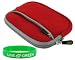 rooCASE Neoprene Sleeve (Red) Case for iomega eGo Compact Ruby Red 1 TB Portable Hard Drive 34882
