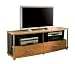 Honeydew/Charcoal Widescreen TV Stand City Life Collection by South Shore Furniture - 4257-662