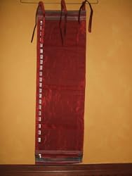 Della Q Red Hanging Circular Knitting Needles Organizer Case 142-1