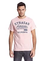 Paul Stragas Camiseta Manga Corta Hale (Rosa)