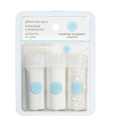 Martha Stewart Crafts Glitter, Arctic, 3-Pack