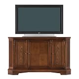 Stanley Furniture 712-6740 / 712-67100 Hudson Street Warm Cocoa Corner TV Console with Optional Infr