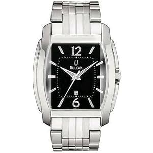 Bulova Mens 96B112 Bracelet Black Dial Watch