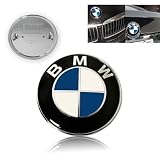 1988-1994 BMW E32 7-Series Blue Hood Trunk 82mm Emblems by BMW