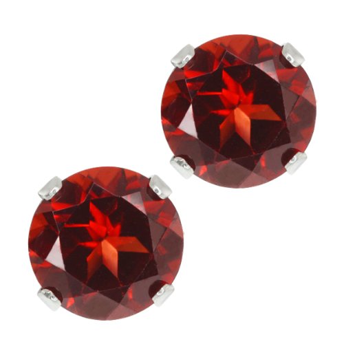 red stud earrings