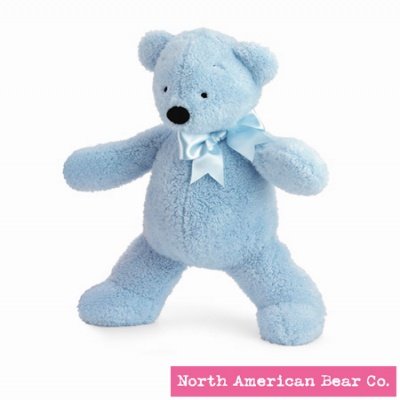 41Eg%2BVB3ShL North American Bear Company Smushy Bear, Blue