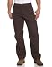 Carhartt Men's Washed Duck Work Dungaree, Dark Brown, 36x30