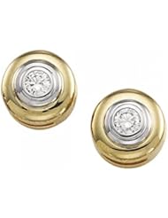 Diamond Solitaire Earrings