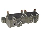 Metcalfe PN114 N Gauge Card Kit Railway Workers Cottages