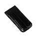 Large Size Eel Skin Magnetic Money Clip (Black)