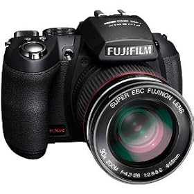 Fujifilm FinePix HS20 16 MP Digital Camera with EXR BSI CMOS High Speed Sensor and Fujinon 30x Wide Angle Optical Zoom Lens International Version With no Warranty Black