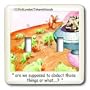 Londons Times Funny Cow Cartoons - Alien Cow Abduction - Light Switch Covers - double toggle switch