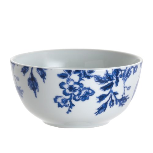 Paula Deen Signature Dinnerware Tatnall Street 4-Piece Cereal Bowl Set, Bluebell On Sale