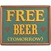FREE BEER TOMORROW