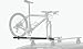 Sporting Goods : Thule 517 Peloton Fork Mount Rooftop Bicycle Carrier