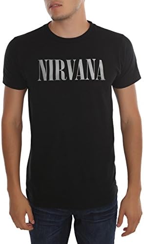 Nirvana Silver Logo T-Shirt Size : Large
