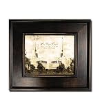Antiqued San Diego Temple Print- Large Black Frame- Perfect Wedding Gift, Christmas, Anniversary, Birthday, and House Warming Gift- Incourage Celestial Marriage- Mormon Temple- Home Decor- Framed Art- Help Children to Understand the Importance of the Temple- Great for all L.D.S. Families- Collect all 6, Salt Lake, Provo, San Diego, Logan, Nauvoo, and Manti- Sizes Small, Medium, and Large