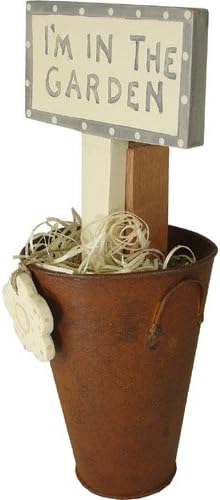 In the Garden Rusty Garden Bucket Set