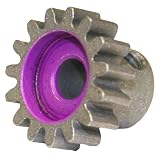 Mod 1 Steel Pinion Gear for 5mm shaft:15T