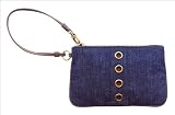 Fleurville FB GROMT FOB Wrist Bag in Denim Grommet