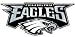 Philadelphia Eagles NFL Silver Auto Emblem