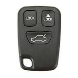 Remote Key FOB Case Shell Cover 3 BUTTON For VOLVO S70 V70 C70 S40 V40 XC90 XC70