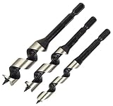 E-Value 六角軸 木工用 インパクトドリルセット 3PCS 9・12・15mm EDSW-2 先ネジタイプ