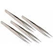 4 Antimagnetic Micro Computer Tweezers Watch Tool