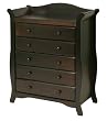 Aspen 5 Drawer Chest In Espresso Finish ByStorkcraft Baby Furniture