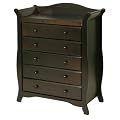 Stork Craft Aspen 5 Drawer Chest, Espresso