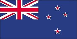 Annin Nylon New Zealand Flag, 3-Foot by 5-Foot
