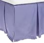 1891 by SFERRA Culotte Linen Twin Bedskirt, Lavender