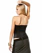 Canvas Seamed Tuxedo Bustier Product Image