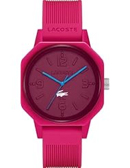 Lacoste 80th Anniversary Pink Dial Pink Silicone Unisex Watch 2010693