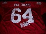 Frank Broyles Arkansas 64 Champs Jsa/coa Signed Jersey - Autographed College Jerseys