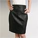 Cheri Women's High-Waisted Lambskin Leather Pencil Skirt