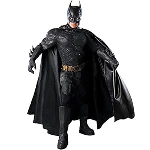 Warner Bros. Men's Dark Knight Batman Grand Heritage Costume Medium