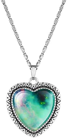 Outer Space Blue Turqoise Jewelry Necklace