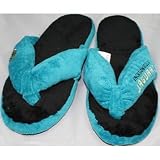Jacksonville Jaguars NFL Flip Flop Thong Slippers - L