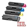 kompatibles XXL Toner Set f�r Kyocera 4 Farben